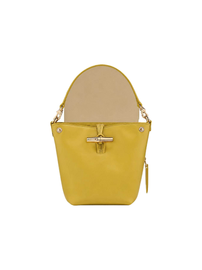 Le Roseau XS Bucket bag Ginger - Leather