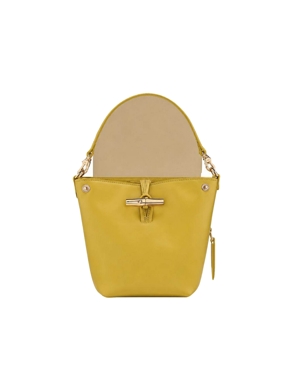 Le Roseau XS Bucket bag Ginger - Leather