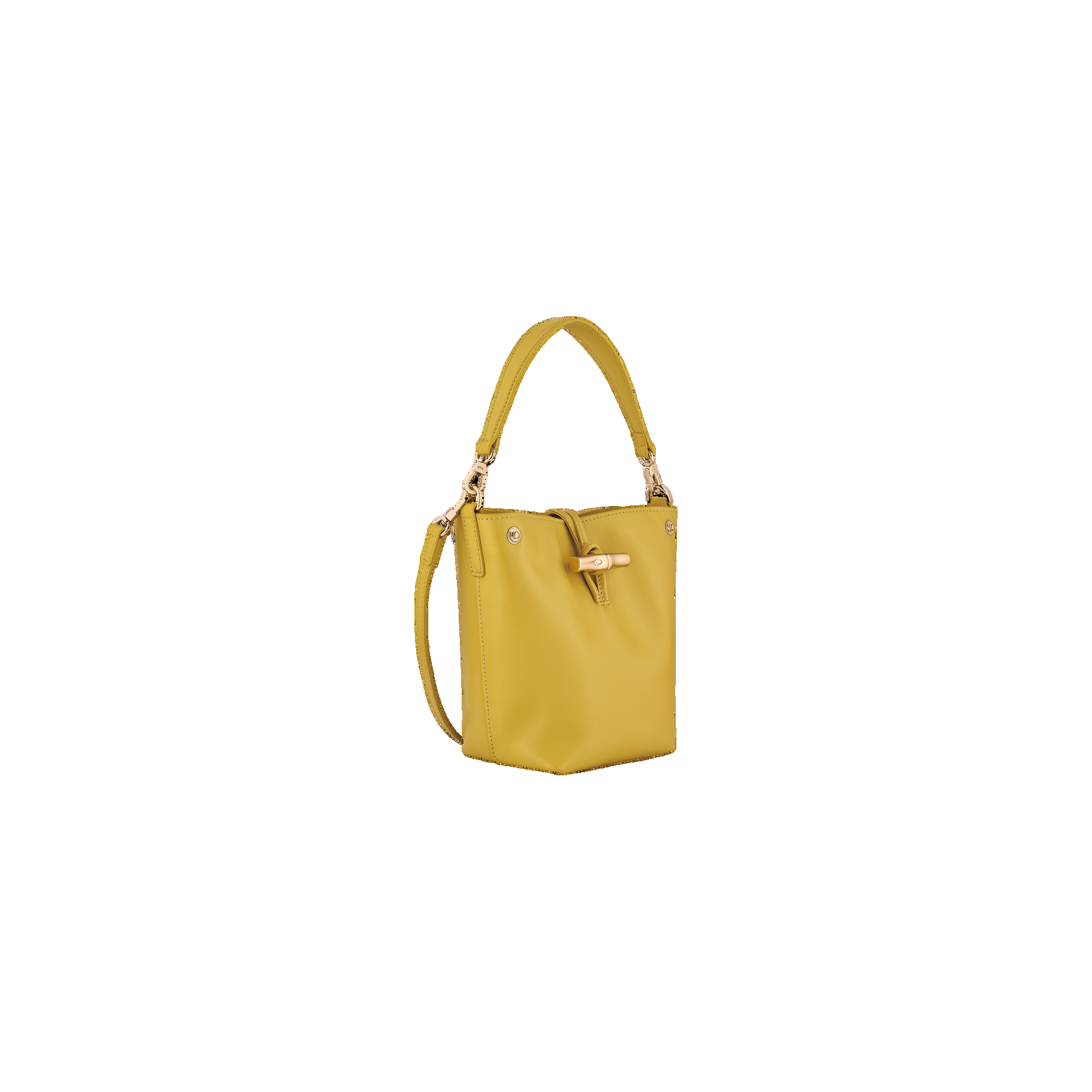 Le Roseau XS Bucket bag Ginger - Leather