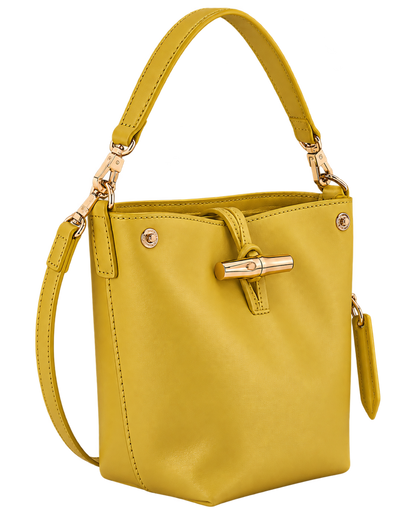 Le Roseau XS Bucket bag Ginger - Leather
