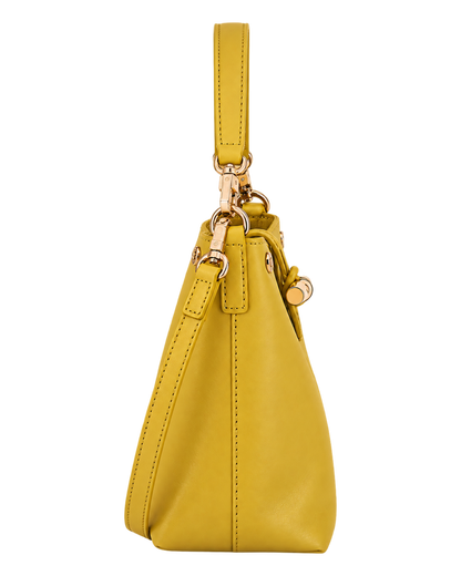 Le Roseau XS Bucket bag Ginger - Leather