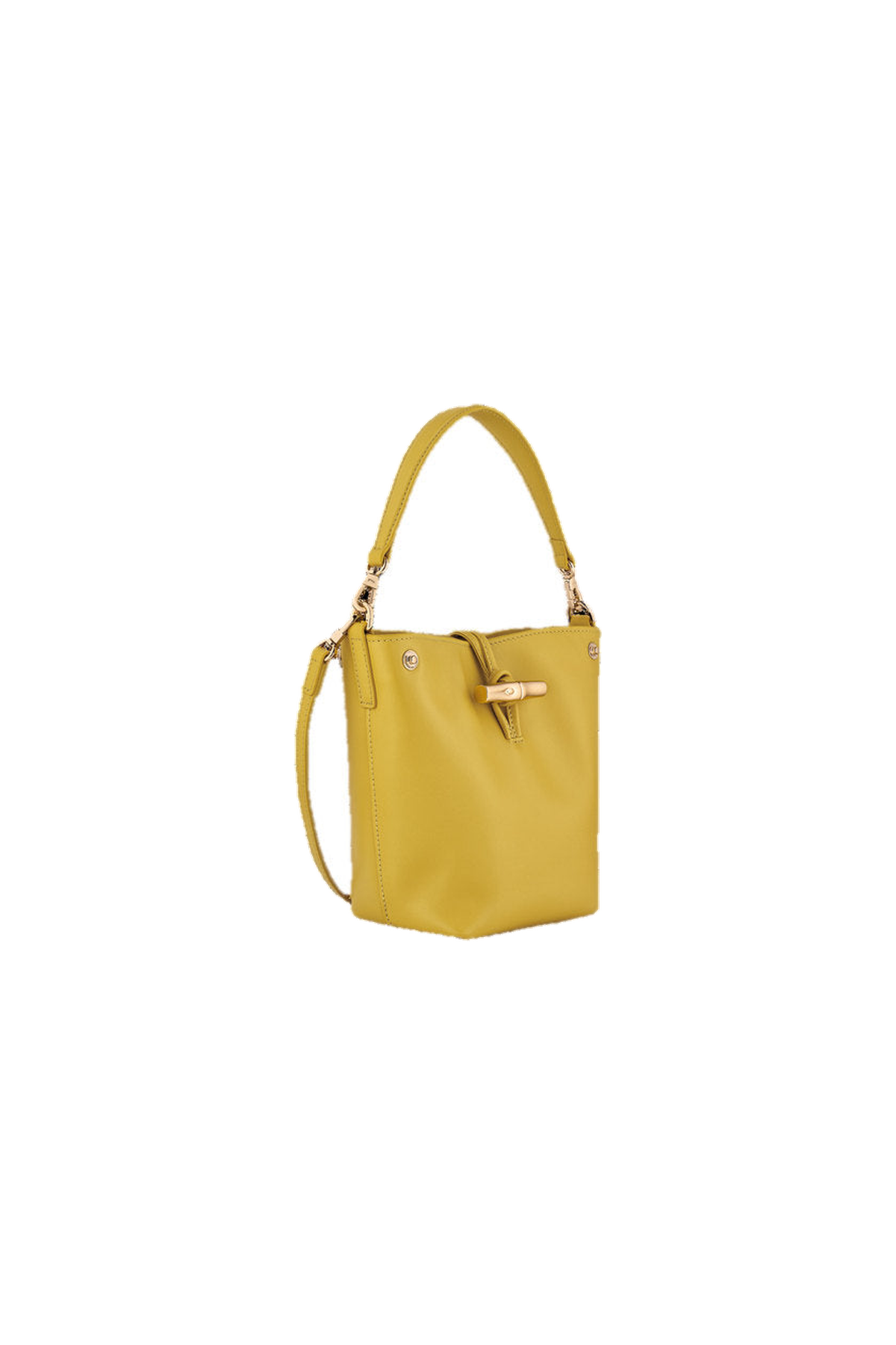 Le Roseau XS Bucket bag Ginger - Leather