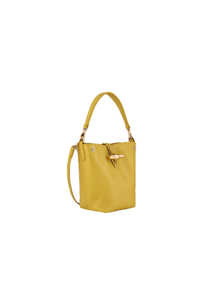 Le Roseau XS Bucket bag Ginger - Leather