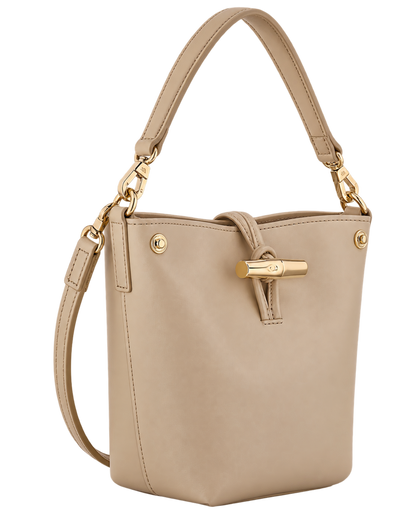 Le Roseau XS Bucket bag Root - Leather