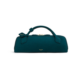 LE TECKEL CLUTCH IN SUEDE