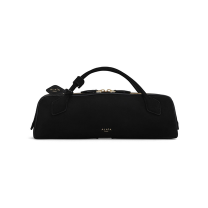 LE TECKEL CLUTCH IN SUEDE