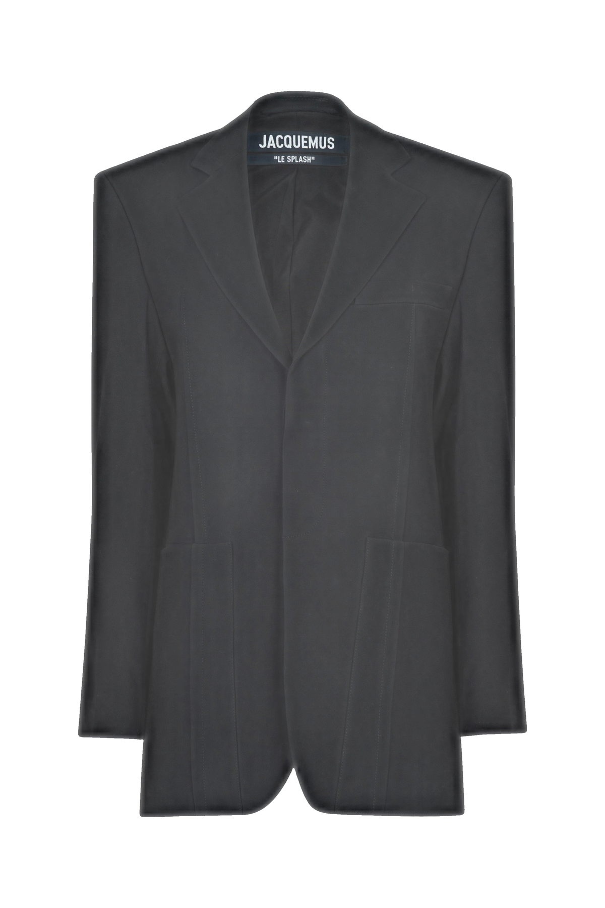 Le Veste D'Homme Oversized Wool Long Sleeve Blazer