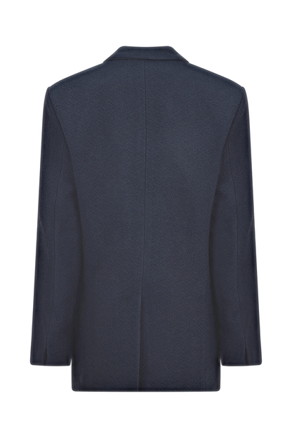 Le Veste D'Homme Oversized Wool Long Sleeve Blazer