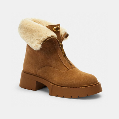 Leah Platform Zip Bootie