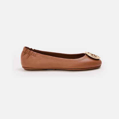 Leather Ballet Pumps