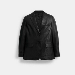 Leather Blazer