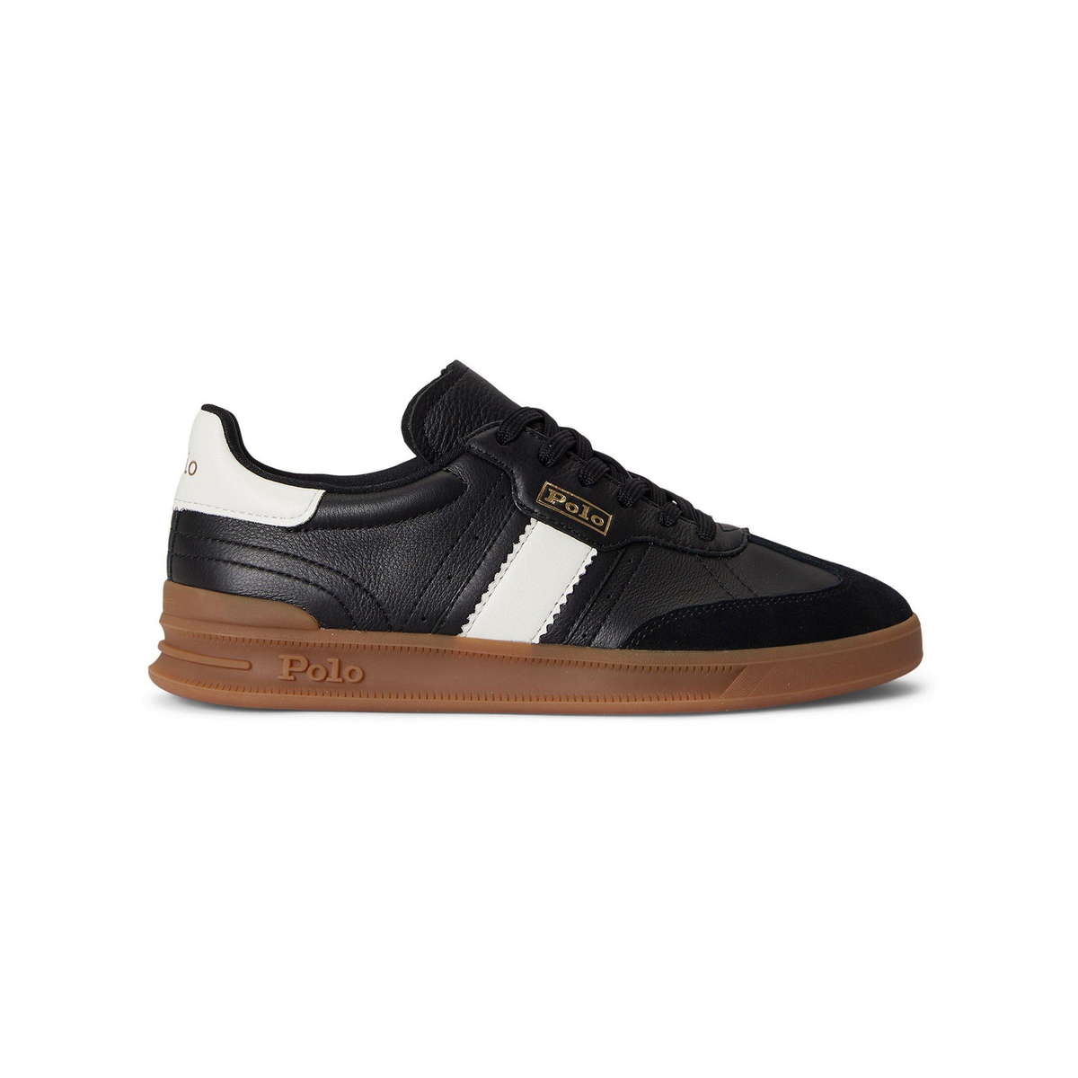 Leather Court Trainers