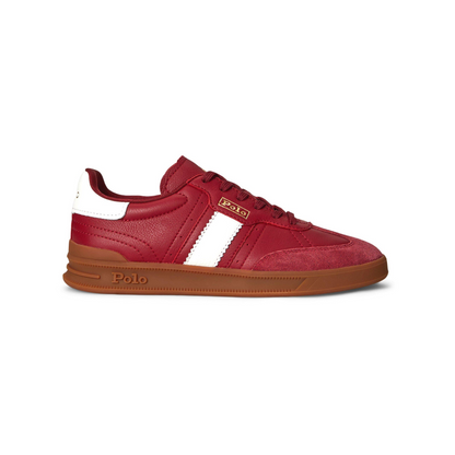 Leather Court Trainers