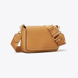 Leather Flap Crossbody