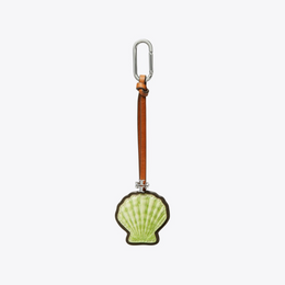 Leather Shell Bag Charm