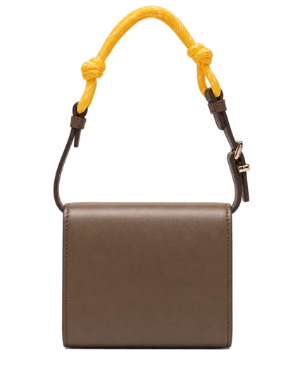 Leather shoulder wallet