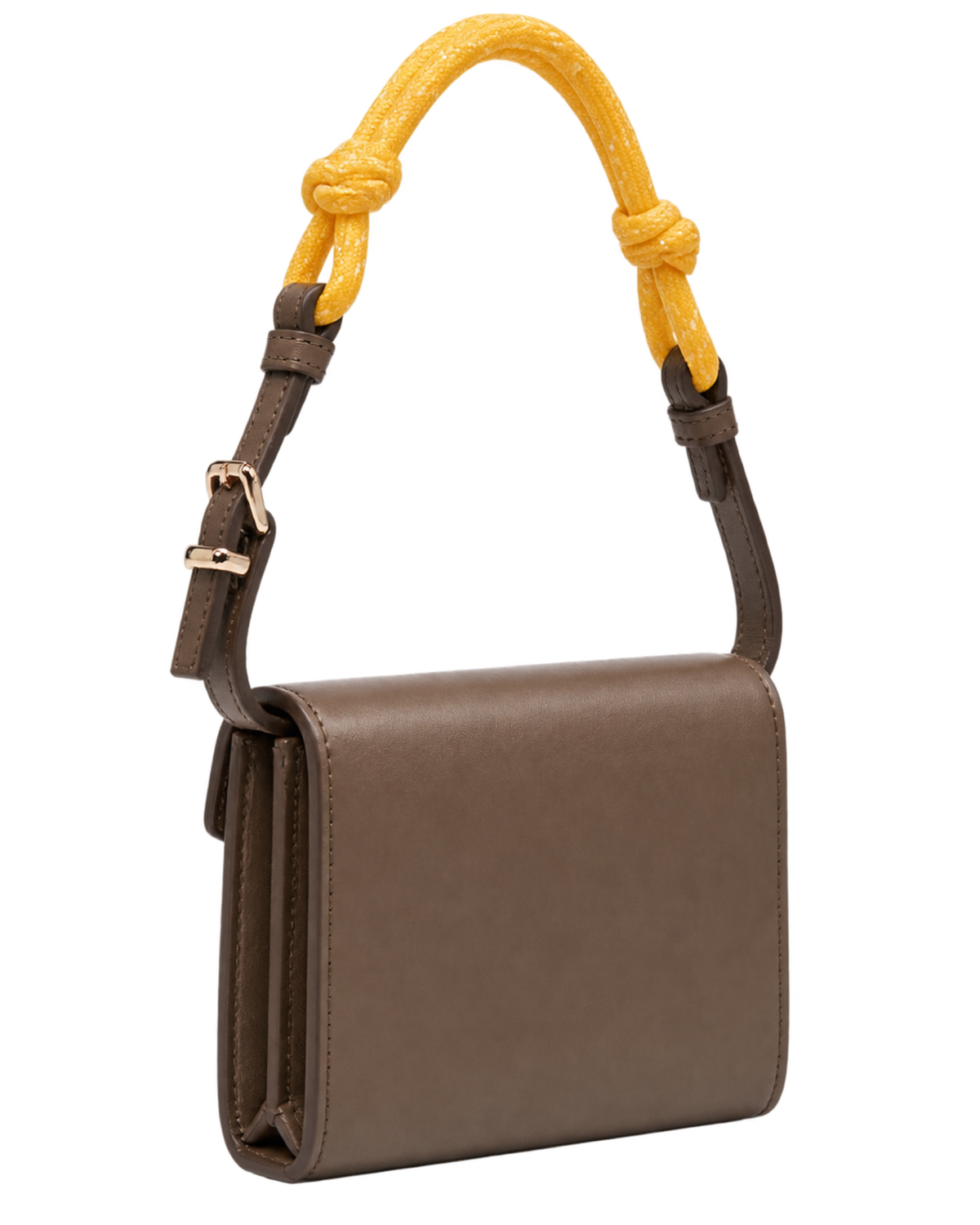 Leather shoulder wallet