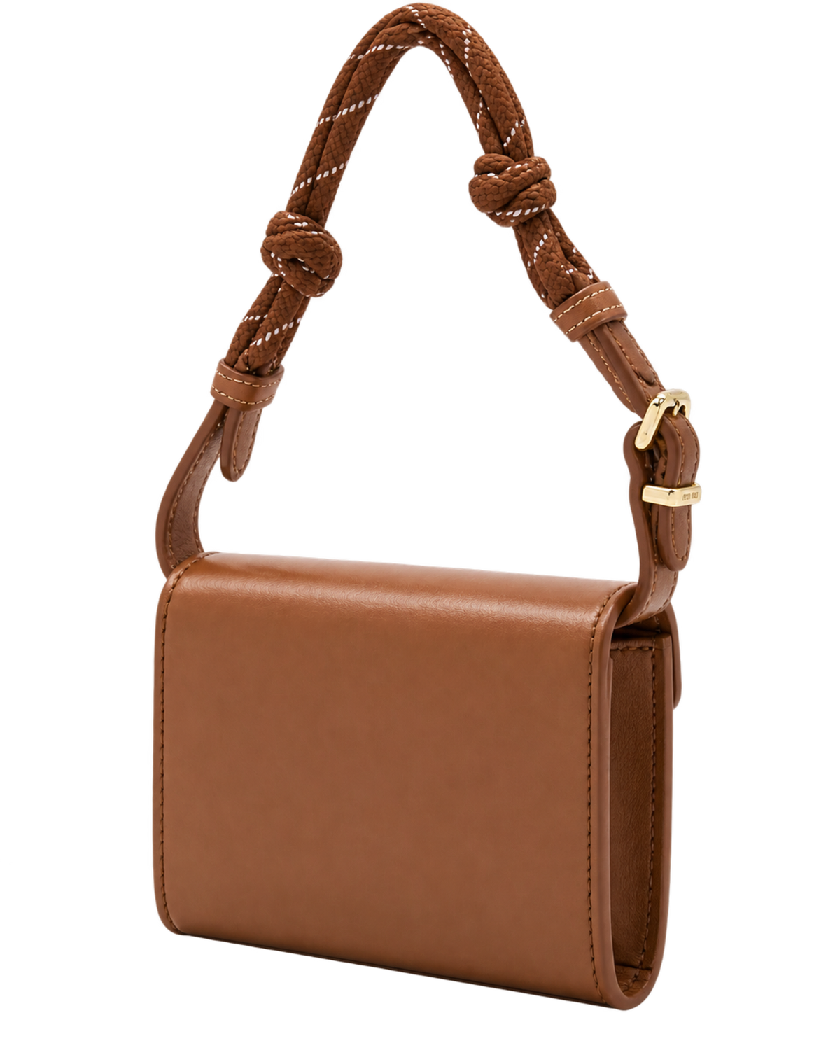 Leather shoulder wallet