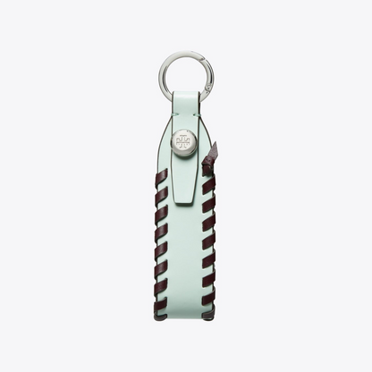 Leather Woven Bag Charm