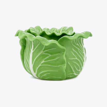 Lettuce Ware Candle Holder, Set of 2