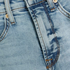 Light Blue High Rise Tummy Hold Flare Jeans