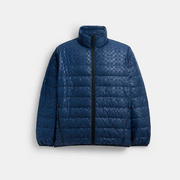 Lightweight Down Jacket In Recycled Polyester