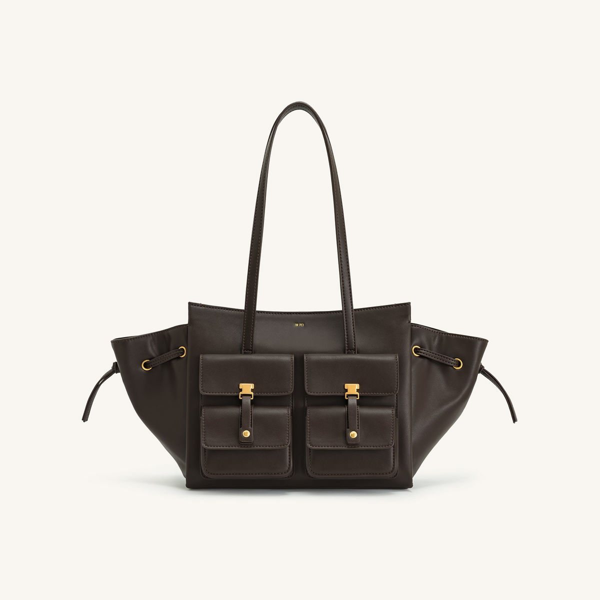 Linda Tote Bag - Dark Brown
