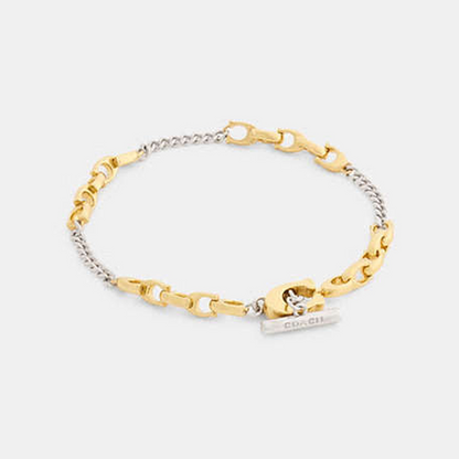 Linked C Bracelet
