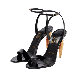 Lipqueen 100 patent leather sandals