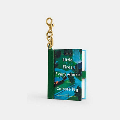 Little Fires Everywhere By Celeste Ng Book Bag Charm