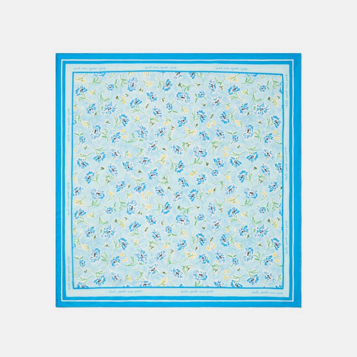Lively Blooms Silk Bandana