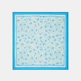 Lively Blooms Silk Bandana