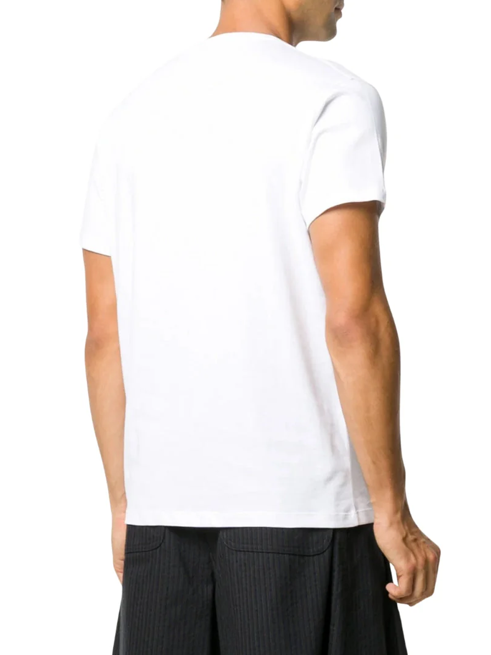 Loewe Anagram Embroidered Logo White T Shirt