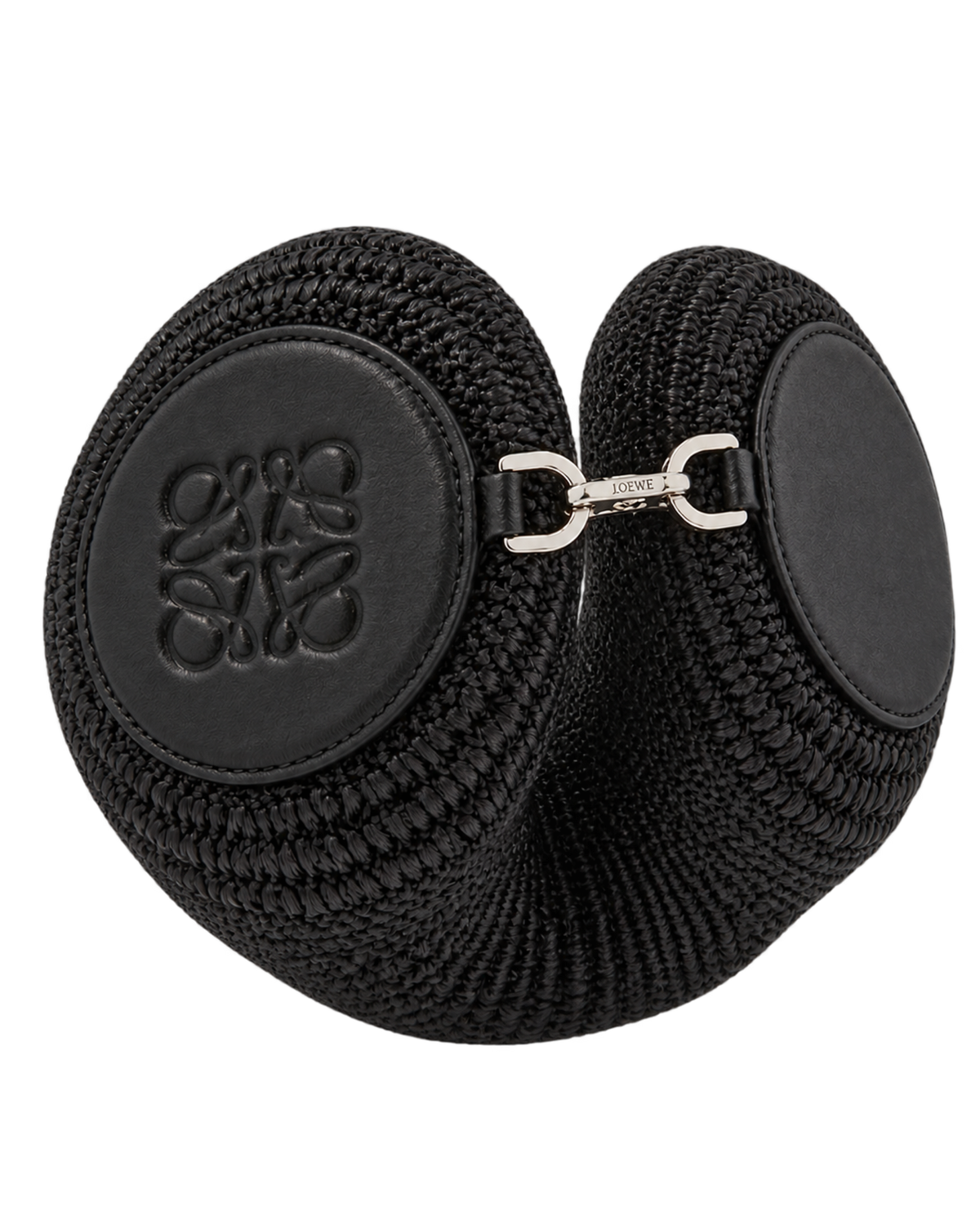 Loewe Bracelet Pouch Raffia Clutch Bag