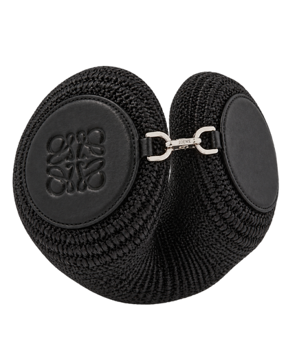 Loewe Bracelet Pouch Raffia Clutch Bag
