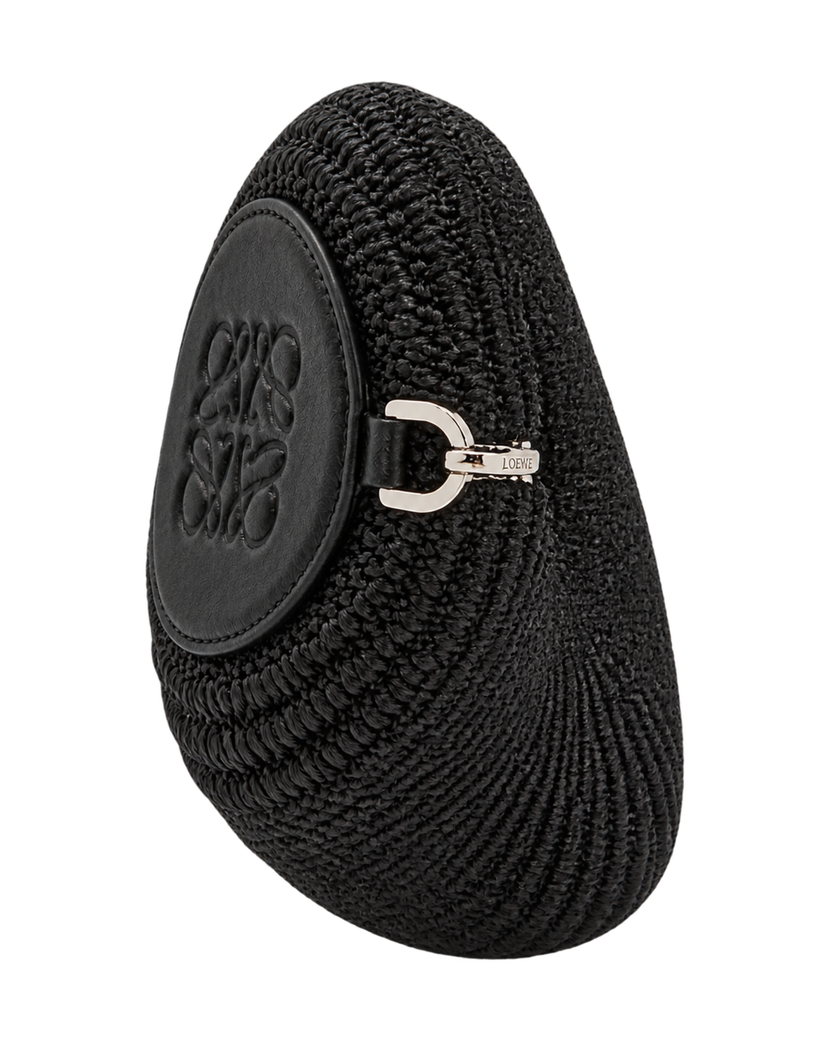 Loewe Bracelet Pouch Raffia Clutch Bag