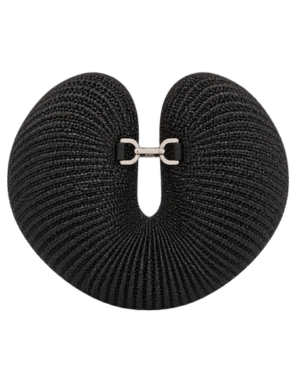 Loewe Bracelet Pouch Raffia Clutch Bag
