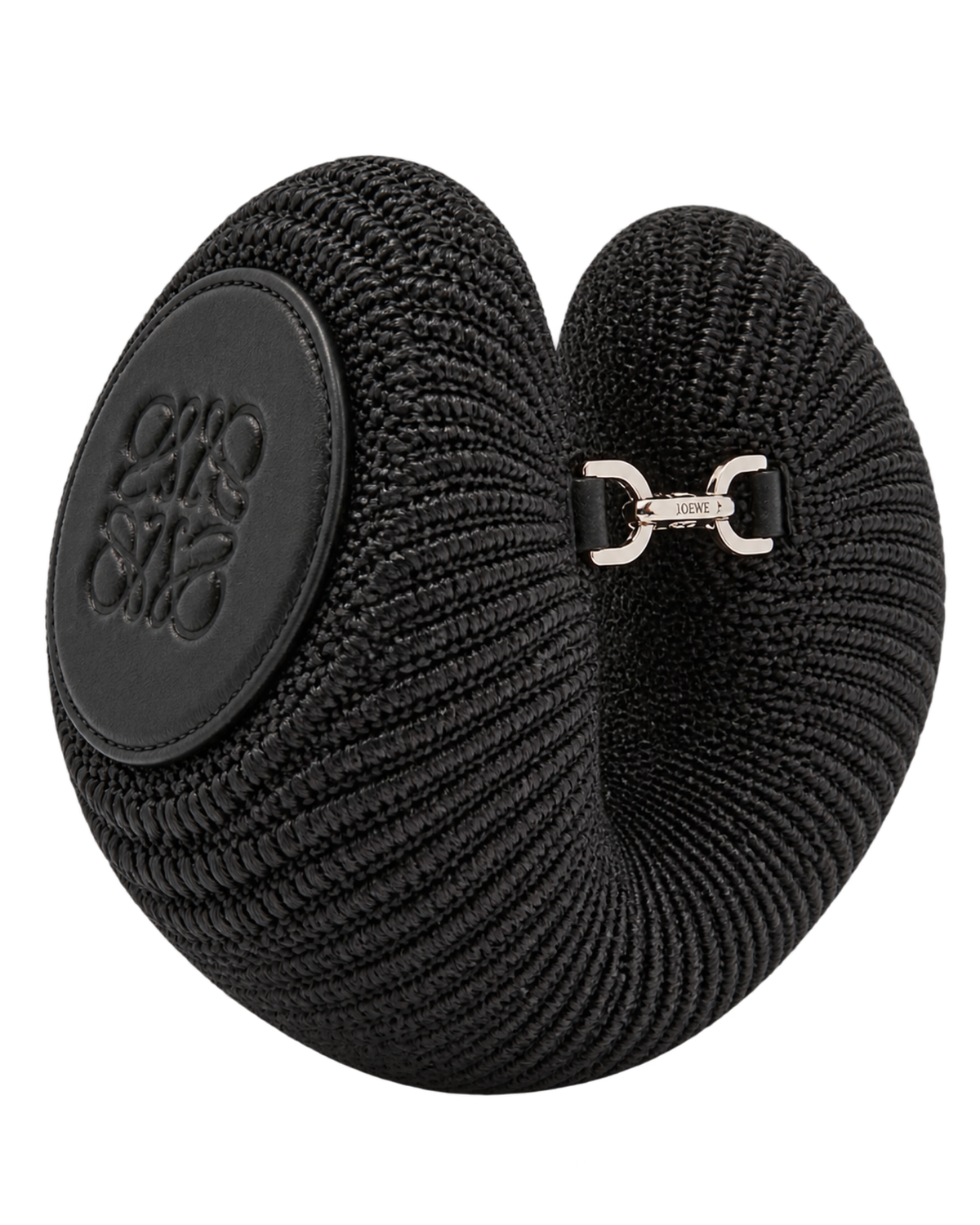 Loewe Bracelet Pouch Raffia Clutch Bag