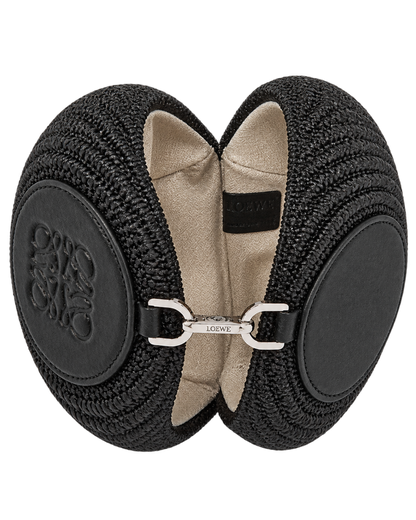 Loewe Bracelet Pouch Raffia Clutch Bag