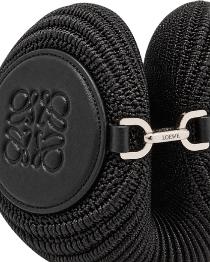 Loewe Bracelet Pouch Raffia Clutch Bag