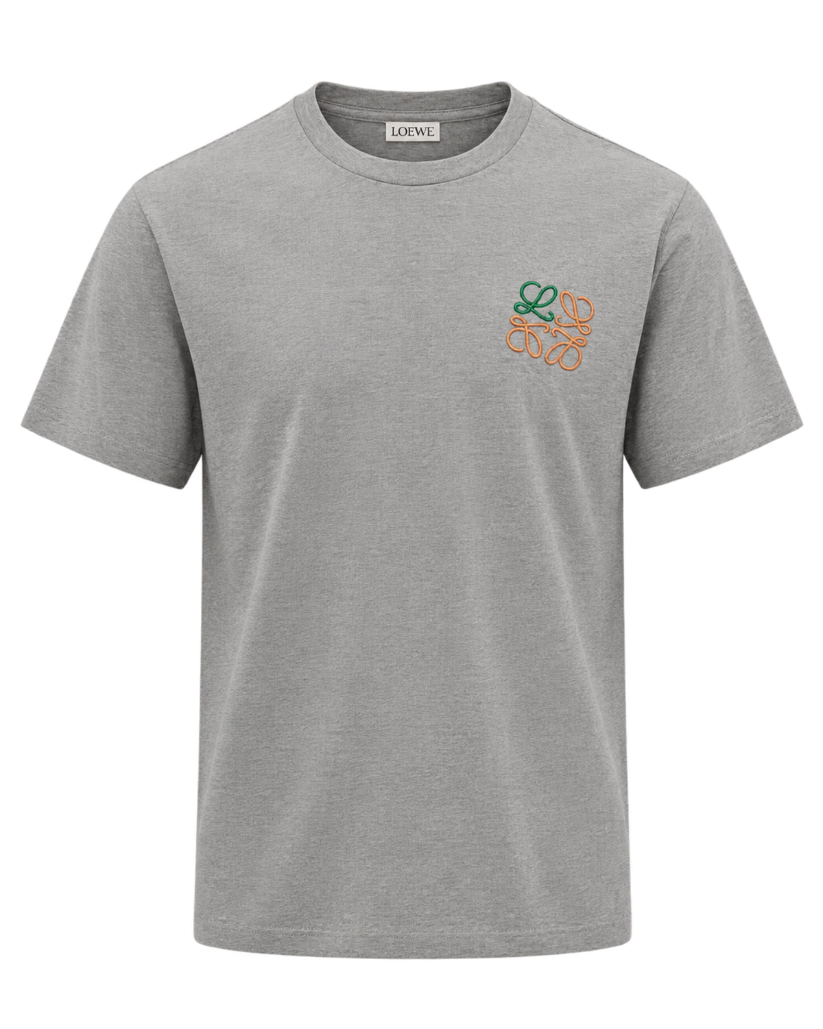LOEWE - Slim-Fit Logo-Embroidered Cotton