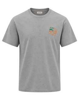 LOEWE - Slim-Fit Logo-Embroidered Cotton
