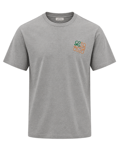 LOEWE - Slim-Fit Logo-Embroidered Cotton