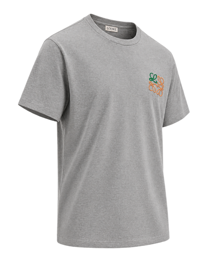 LOEWE - Slim-Fit Logo-Embroidered Cotton