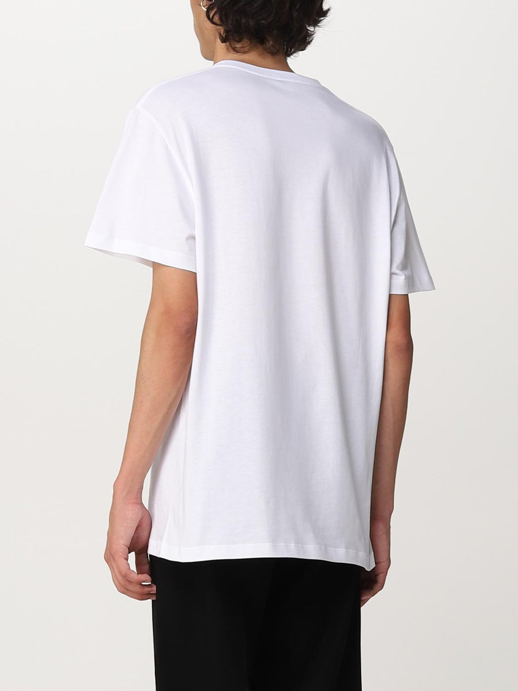 Loewe Blue Anagram Pocket Logo T-Shirt – White