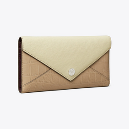 Long Colorblock Envelope Wallet