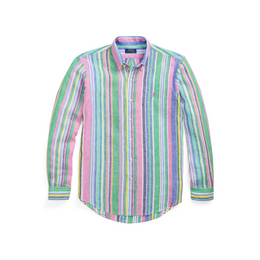 Long Sleeve Patterned Shirt