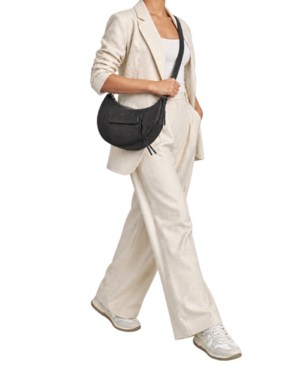 Longchamp 3D S Crossbody bag Black - Leather