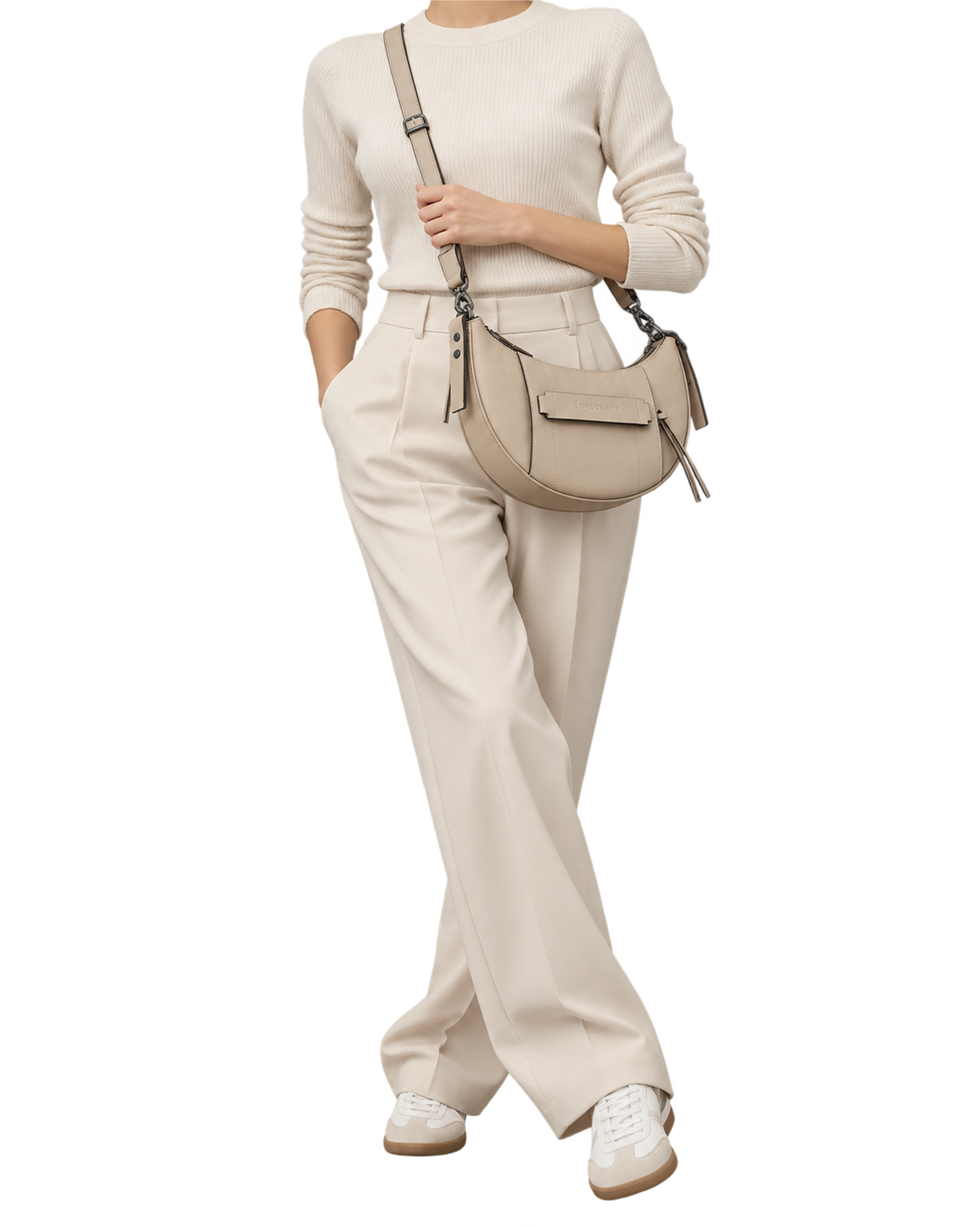 Longchamp 3D S Crossbody bag Clay - Leather