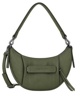 Longchamp 3D S Crossbody bag Khaki - Leather